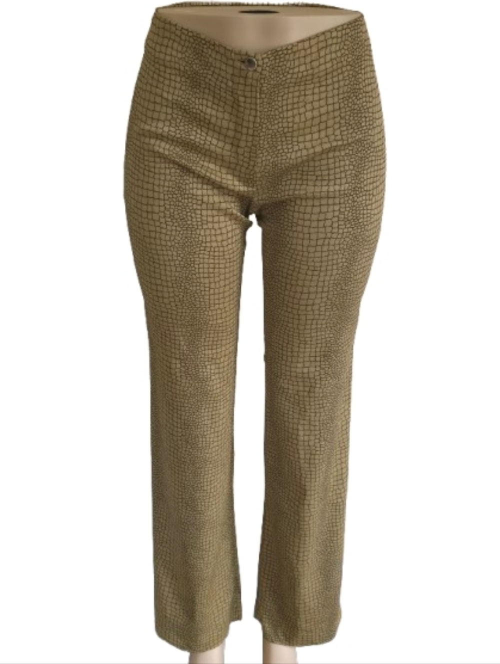 Y2K Woman Straight Pants Animal Print